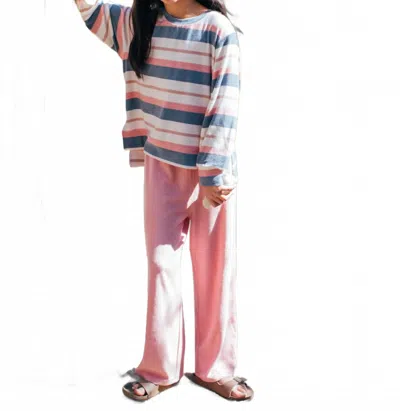 Feather 4 Arrow Kids' Girls Forever Hacci Lounge Pants In Pink