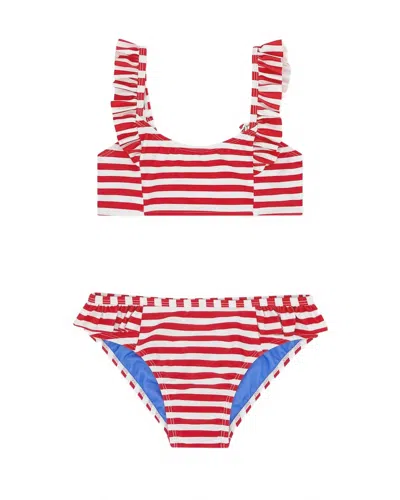 Feather 4 Arrow Kids' Girls Happy Daze Bikini Set In Red