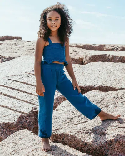 Feather 4 Arrow Kids' Girls' Playa Pants In Navy In Blue
