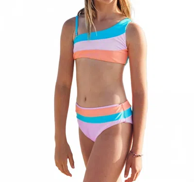Feather 4 Arrow Kids' Girls Rays 4 Days Bikini In Pop Pink In Multi