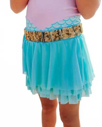 Feather 4 Arrow Kids' Girls' Sea Princess Skirt In Aqua Crystal In Blue
