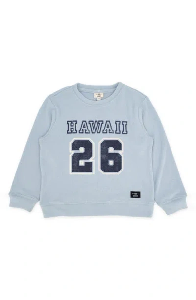 Feather 4 Arrow Babies'  Hawaii Hacci Knit Pullover In Gray
