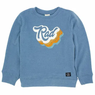 Feather 4 Arrow Kid's Rad Hacci Pullover In Blue