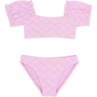 Feather 4 Arrow Kids' Blossom Upf 50+ Two-piece Swimsuit In Multi