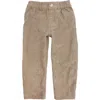Feather 4 Arrow Kids' Camden Corduroy Straight Leg Pants In Neutral