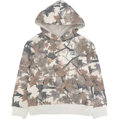 Feather 4 Arrow Kids' Camo Hoodie In Gray