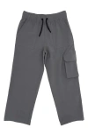Feather 4 Arrow Kids' Carry-on Water Resistant Tech Cargo Pants In Gray