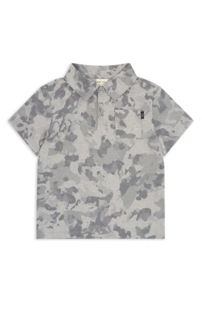 Feather 4 Arrow Babies'  Kids' Feel Good Tech Camo Performance Polo In Gray