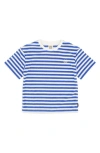 Feather 4 Arrow Kids' Hang Around Stripe Terry T-shirt In Multi