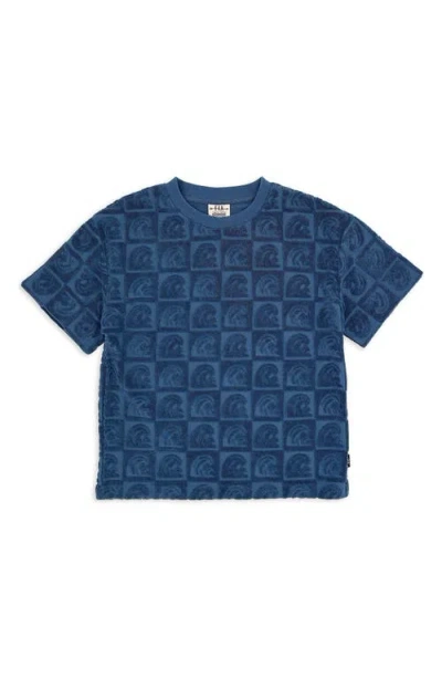 Feather 4 Arrow Kids' Hang Around Terry T-shirt In Blue