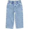 Feather 4 Arrow Kids' Hylan Pull-on Denim Pants In Blue