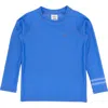 Feather 4 Arrow Kids' Icon Long Sleeve Rashguard In Blue