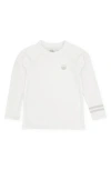 Feather 4 Arrow Kids' Icon Long Sleeve Rashguard In White
