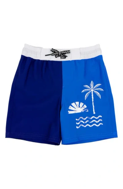 Feather 4 Arrow Kids' Indo Board Shorts In Twilight