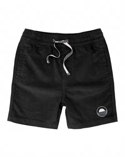 Feather 4 Arrow Kids' Line Up Shorts In Black