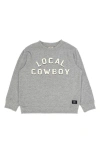 Feather 4 Arrow Kids' Local Hacci Knit Pullover In Gray