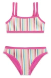Feather 4 Arrow Kids' Maui Upf 50+ Two-piece Swimsuit In Multi