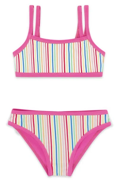 Feather 4 Arrow Kids' Maui Upf 50+ Two-piece Swimsuit In Multi