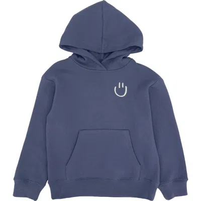 Feather 4 Arrow Kids' Peace Hoodie In Blue