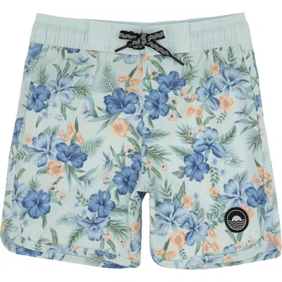 Feather 4 Arrow Babies'  Kids' Scallop Upf 50+ Board Shorts In Multi