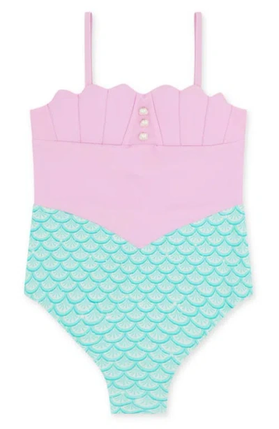 Feather 4 Arrow Babies'  Kids' Sea Star One-piece Swimsuit In Multi