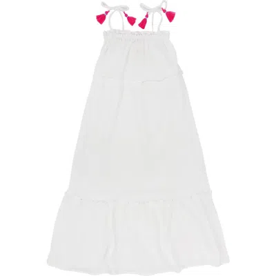 Feather 4 Arrow Kids' Solstice Cover-up Dress In White
