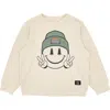 Feather 4 Arrow Kids' Take A Hike Hacci Knit Pullover In Neutral