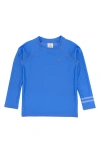 Feather 4 Arrow Kids' Icon Long Sleeve Rashguard In Blue