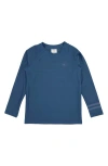 Feather 4 Arrow Kids' Upf 50+ Long Sleeve Rashguard In Blue