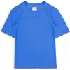 Feather 4 Arrow Kids' Upf 50+ Short Sleeve Rashguard In Blue
