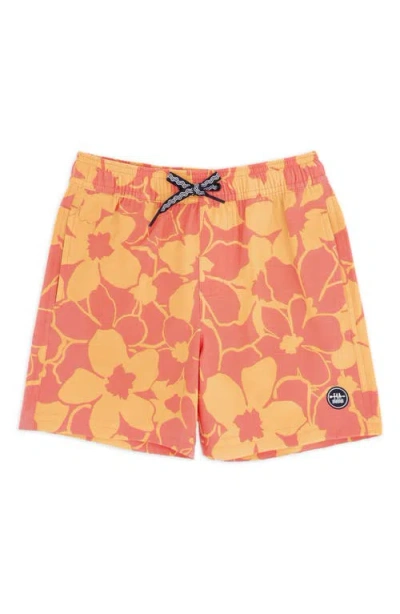 Feather 4 Arrow Babies'  Kids' Volley Swim Trunks In Multi