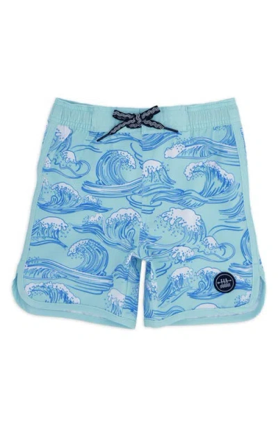FEATHER 4 ARROW FEATHER 4 ARROW KIDS' WAVE BOARD SHORTS