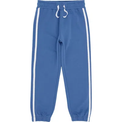 Feather 4 Arrow Kids' Wyatt Cotton Blend Track Joggers In Blue
