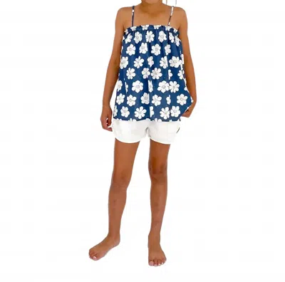 Feather 4 Arrow Kids' Piper Tank Top In In Bloom In Blue