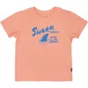 Feather 4 Arrow Shark Beach Vintage Graphic T-shirt In Orange