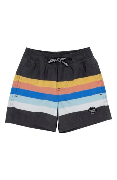 Feather 4 Arrow Babies'  Stripe Swim Trunks