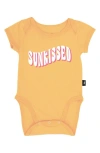 Feather 4 Arrow Sunkissed Cotton Bodysuit In Golden Sun