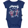 Feather 4 Arrow Usa Print Cotton Bodysuit