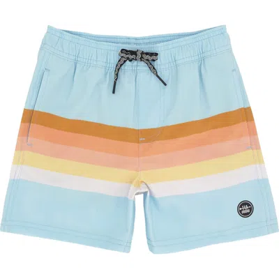 Feather 4 Arrow Babies'  Volley Upf 50+ Swim Trunks In Multi