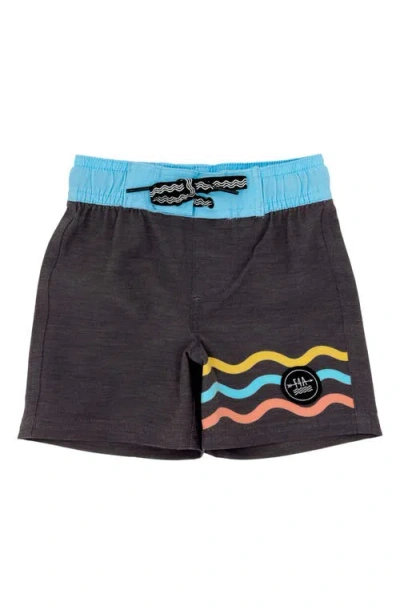 Feather 4 Arrow Babies'  Wave Bound Board Shorts In Lava Rock