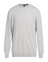 Fedeli Man Sweater Light Grey Size 46 Cashmere