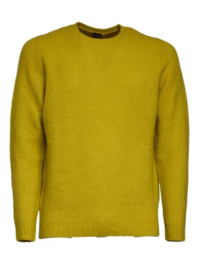 Fedeli Argentina Crew-neck Sweater In Green