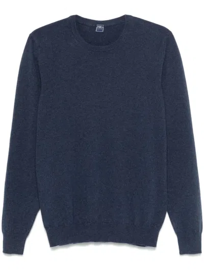 Fedeli Argentina Sweater In Blue