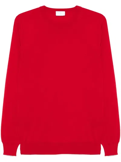 Fedeli Argentina Sweater In Red