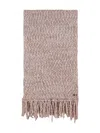 Fedeli Barite Maxi Scarf In Pink