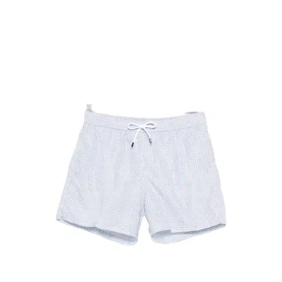 Fedeli Madeira Swim Shorts In Blue
