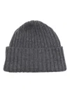 Fedeli Cashmere Beanie In Antracite