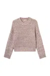 Fedeli "berillio" Crewneck Sweater In Pink