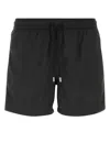 Fedeli Drawstring Swimming Shorts In Black