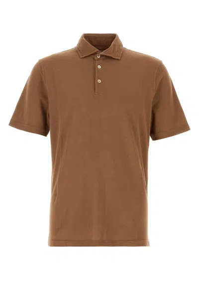 Fedeli Biscuit Piquet Polo Shirt
